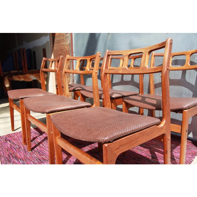 1960s D-Scan Teak Dining Chairs | Chairish