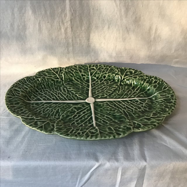 Vintage Portuguese Lettuce Platter Chairish