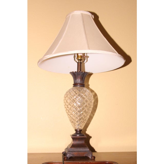 Ethan Allen Pineapple Lamp | Chairish