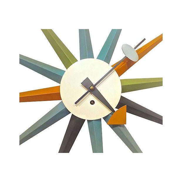MCM Nelson for Howard Miller Wall Clock Chairish