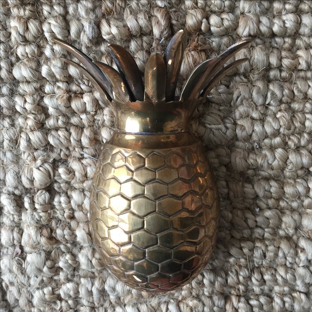 Vintage Brass Pineapple Wall Hangings Pair Chairish