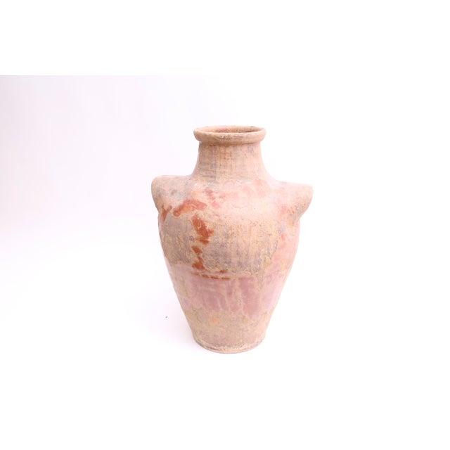 Large Italian Terracotta Jar Vase Chairish