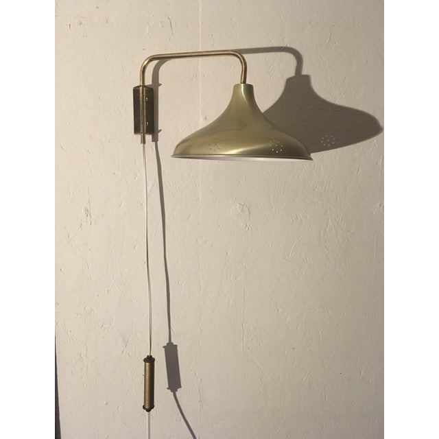 MCM Lightoiler Weighted Retractable Wall Sconce Chairish