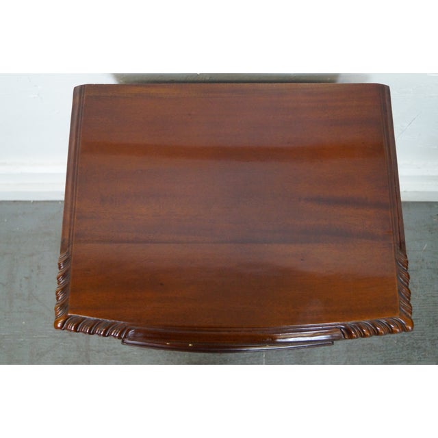 Solid Mahogany 4Drawer Nightstands A Pair Chairish