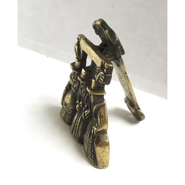 1887 British Welsh Maiden Door Knocker Chairish