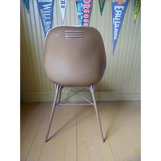 Eames Style Egg Shell Chair  Chairish