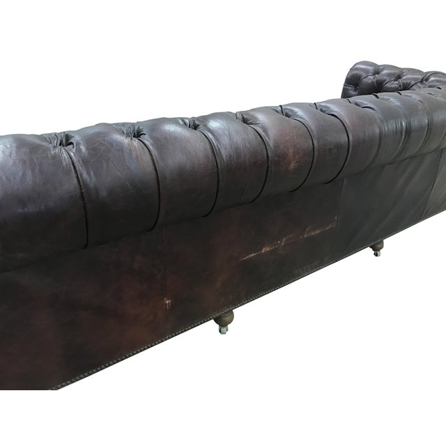 Restoration Hardware Cambridge Chesterfield Sofa | Chairish