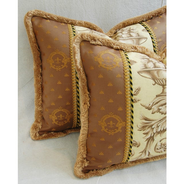 Designer Italian Old World Pillows Pair Chairish