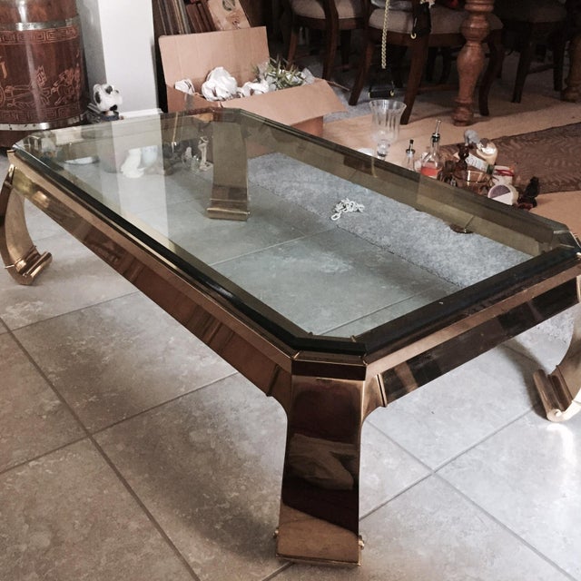 Karl Springer MidCentury Coffee Table Chairish