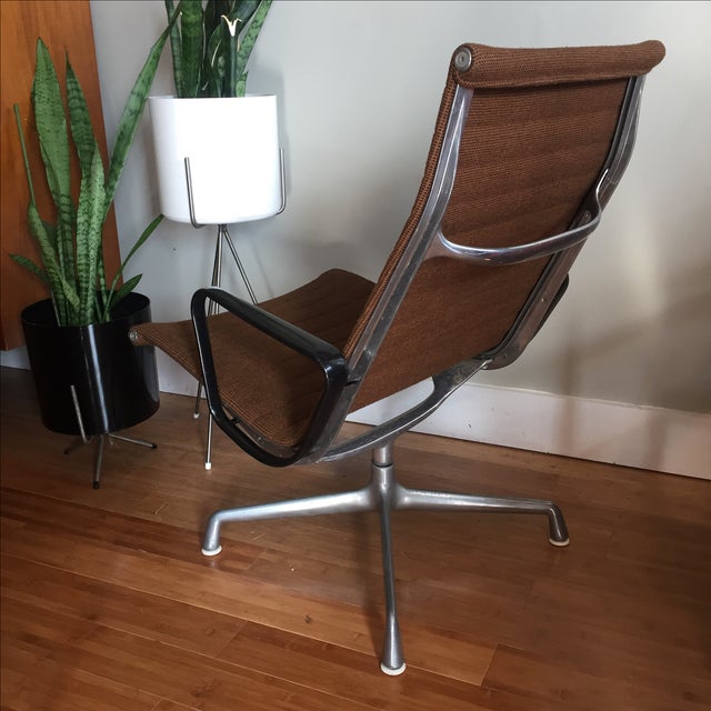 Vintage Eames Aluminum Group Chair Chairish