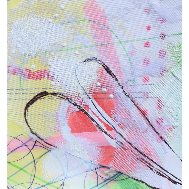 "Stretch" Mixed Media Painting on Paper Chairish