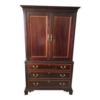 Lea Mahogany Media Chest