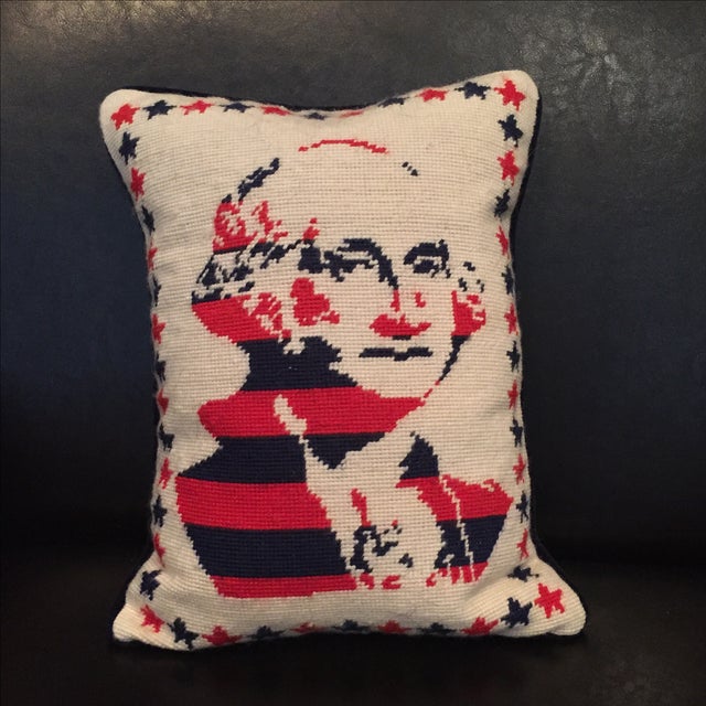 Jonathan Adler George Washington Throw Pillow Chairish