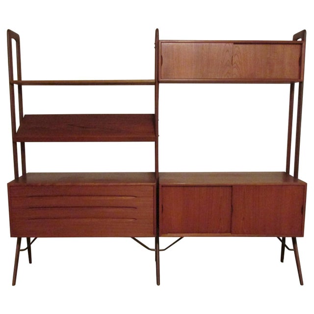 Danish Modern Module Wall Shelf by Kurt Ostervig Chairish
