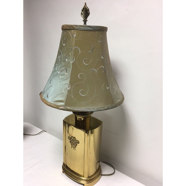 Vintage Ethan Allen Brass Table Lamp Chairish