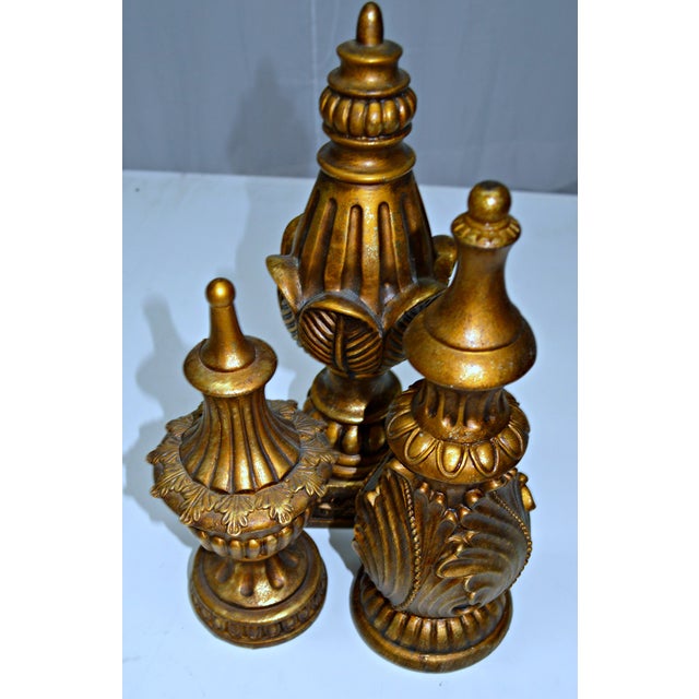 Decorative Finials Set of 3 Chairish