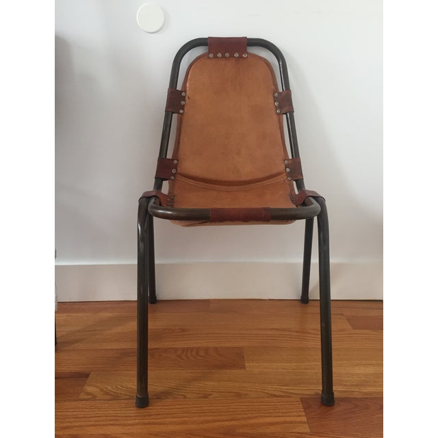 Padded Leather Strap Dining Chairs Set of 4 Chairish