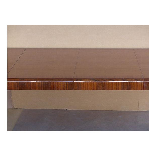 Henredon French Polish Dining Table With Leaves Chairish