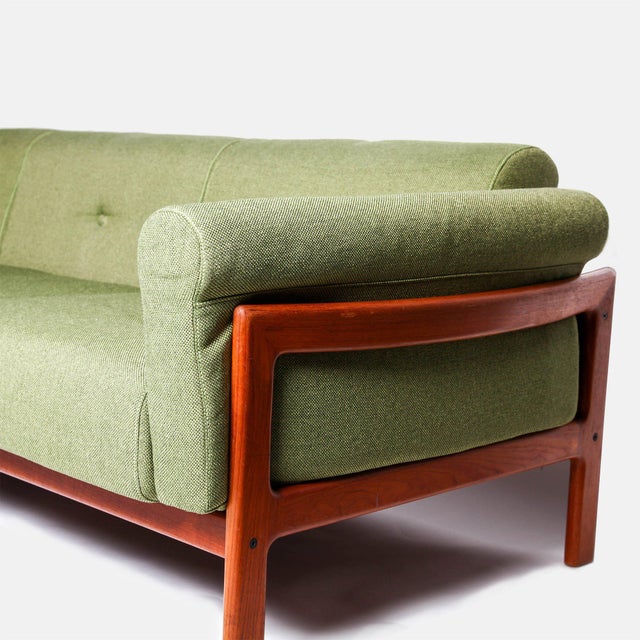 MidCentury Modern Sage Green Sofa Chairish