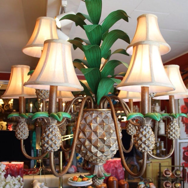 Pineapple Chandelier Chairish