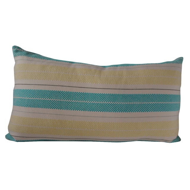 Custom Striped Lumbar Pillow Chairish