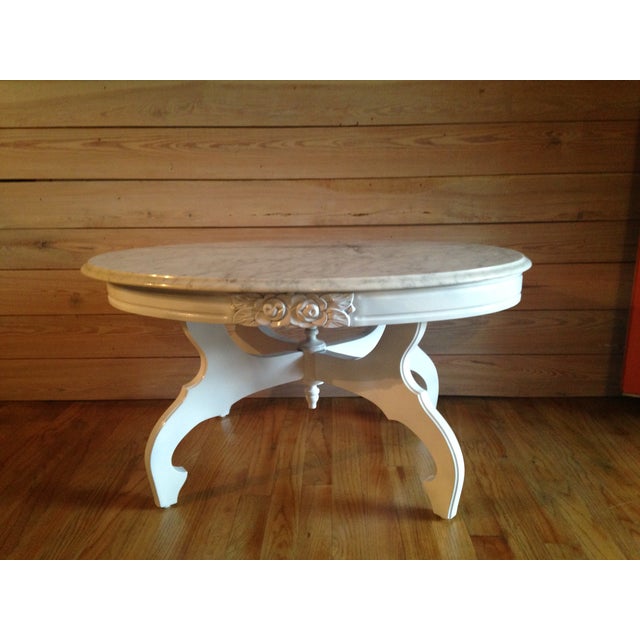 Victorian Marble Top Coffee Table Chairish