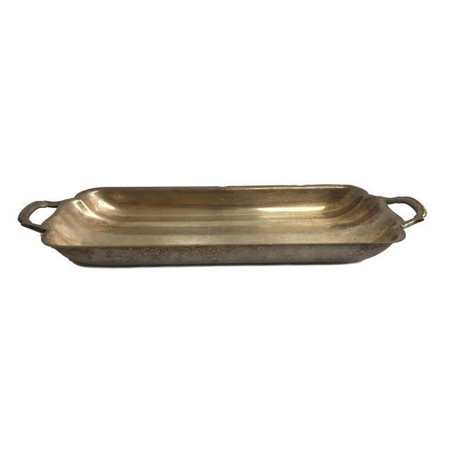 Silver Carrying Tray with Handles Chairish