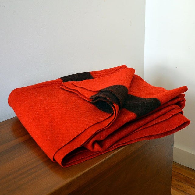 Original Antique Hudson's Bay Point Blanket Chairish