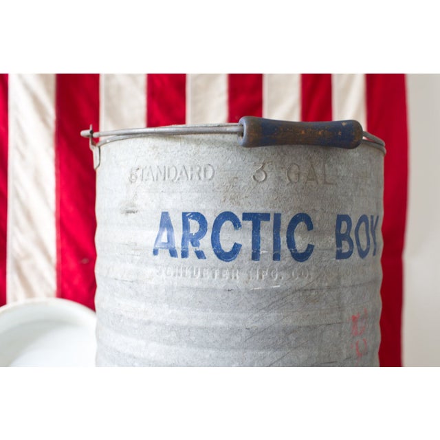 1960s Large 3 Gallon Arctic Boy Metal Water Cooler Chairish