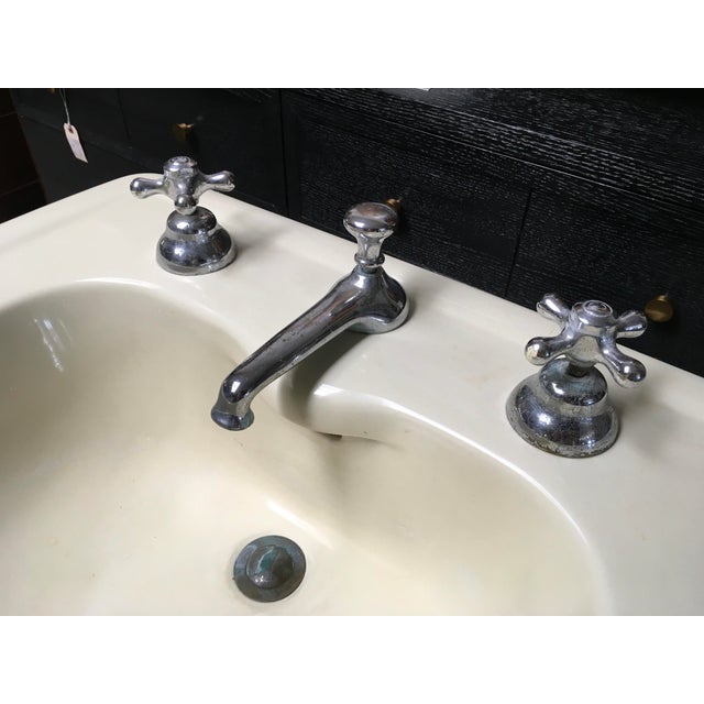 American Standard Antique Art Deco Pedestal Sink Chairish