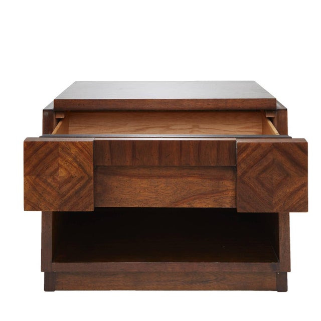 Lane Brutalist Nightstand Chairish