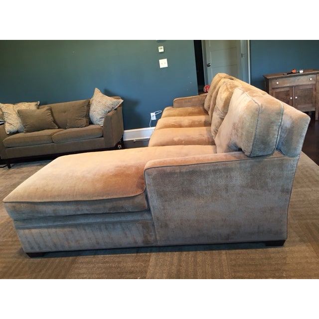 Stickley 2 Piece Sectional Sofa Chairish