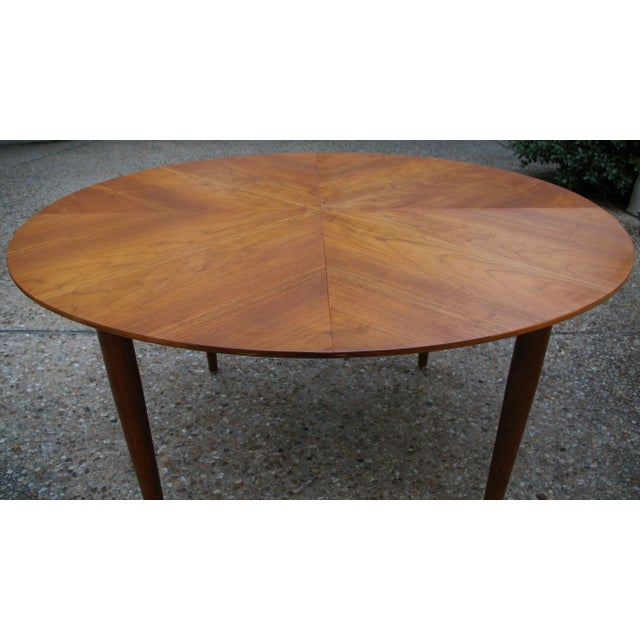 Baker MidCentury Walnut Dining Table Chairish