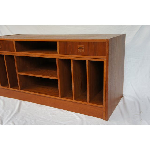 Danish Modern Expandable Teak Entertainment Center Chairish
