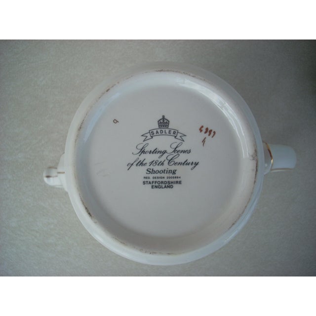 Sadler Shooting China Teapot Chairish