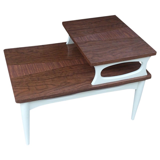 MidCentury Two Level End Table Chairish