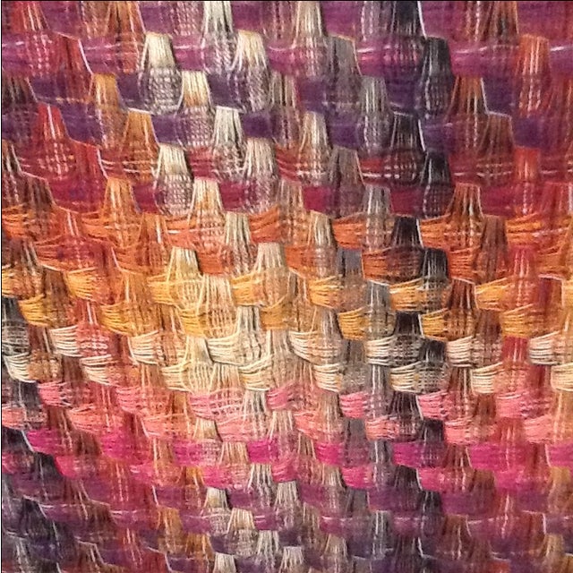 Missoni Home 'Husky' Pink & Purple Throw Chairish