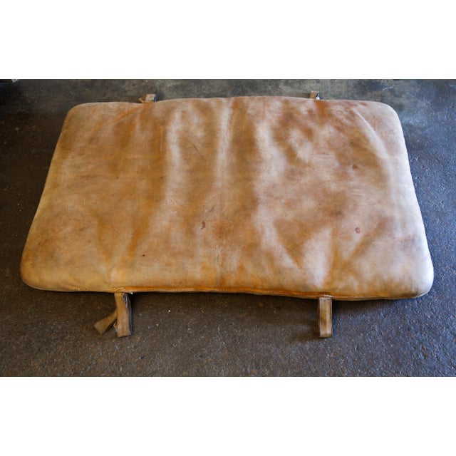 Belgian Leather Gym Mat Chairish