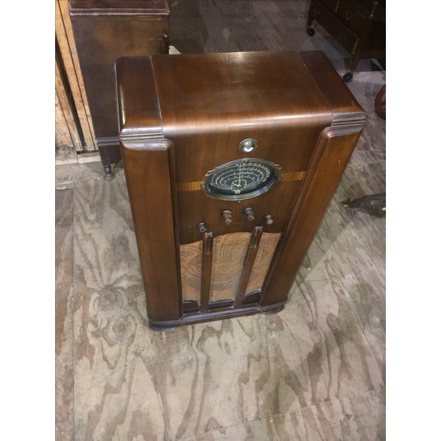 Art Deco Westinghouse Console Tube Radio Chairish
