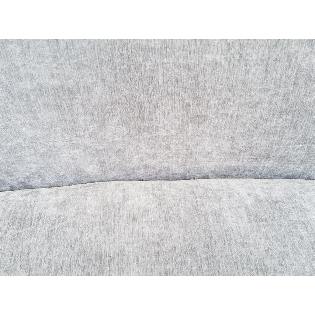 Light Grey Velvet Sofa Chairish