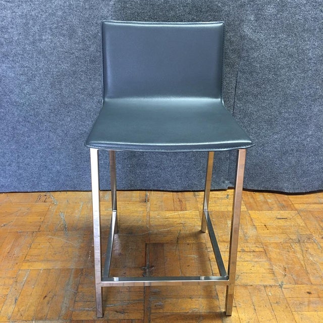 Cb2 Phoenix Navy Blue Counter Stools - Pair | Chairish (640 x 640 Pixel)