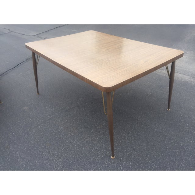 1950s Walter Wabash Formica Dining Table | Chairish