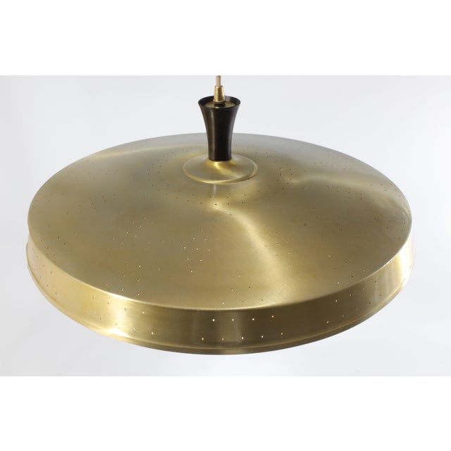 Classic 50s Pendant With Murano Glass Shade Chairish