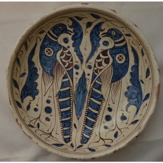 Italian Mid Century Modern Art Pottery Plaque Chairish