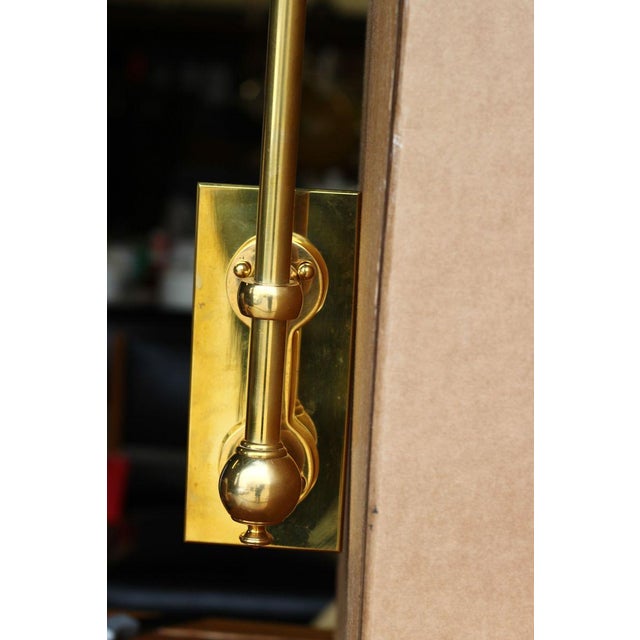 Brass Wall-Mounted Reading Lamps - A Pair Chairish