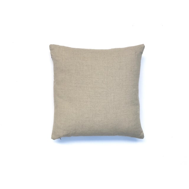 Tan & Purple Dyed Throw Pillow Chairish