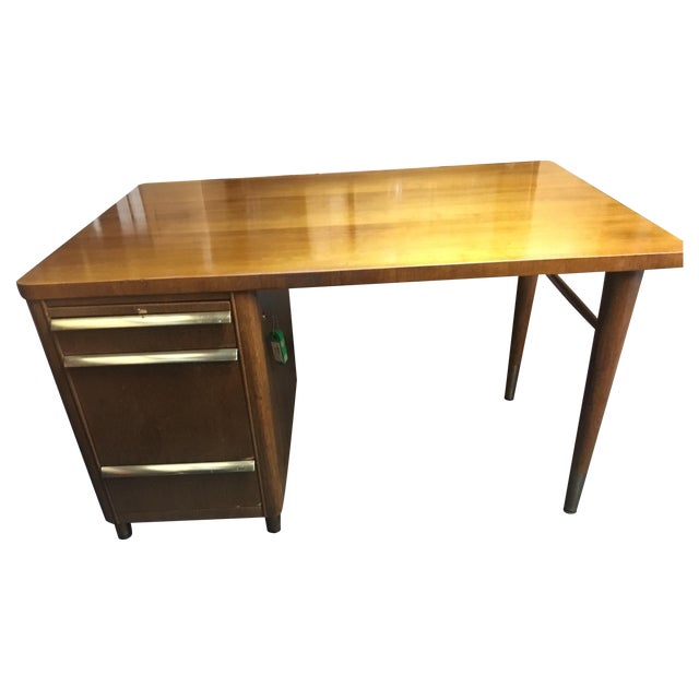 Stow Davis MidCentury Locking Desk Chairish