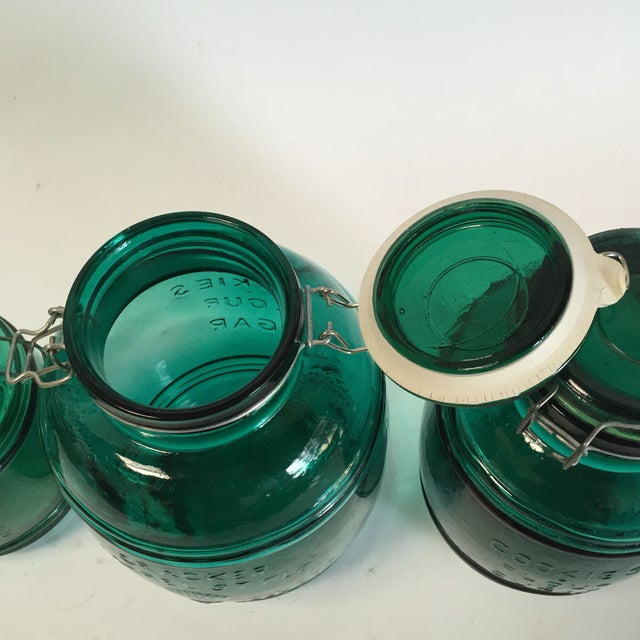 Cracker Barrel Style Glass Canisters S/3 Chairish