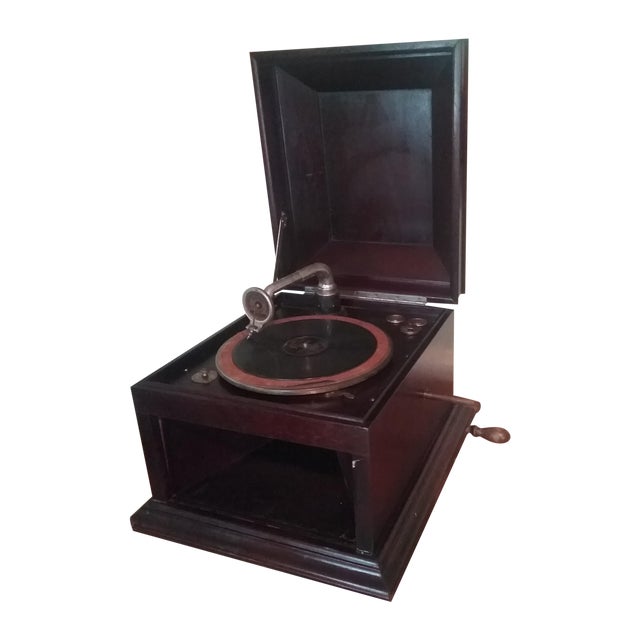 Antique Hand Crank Phonograph Chairish