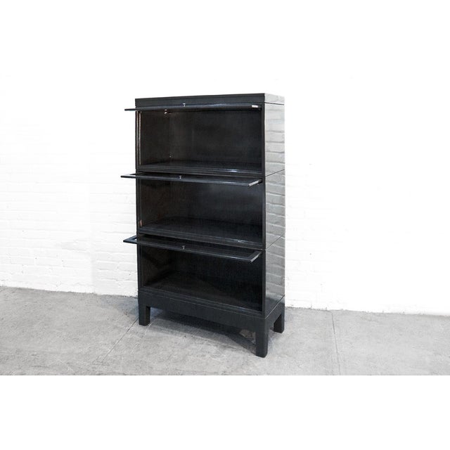 Vintage Steel Lawyer Bookcase, Refinished Chairish